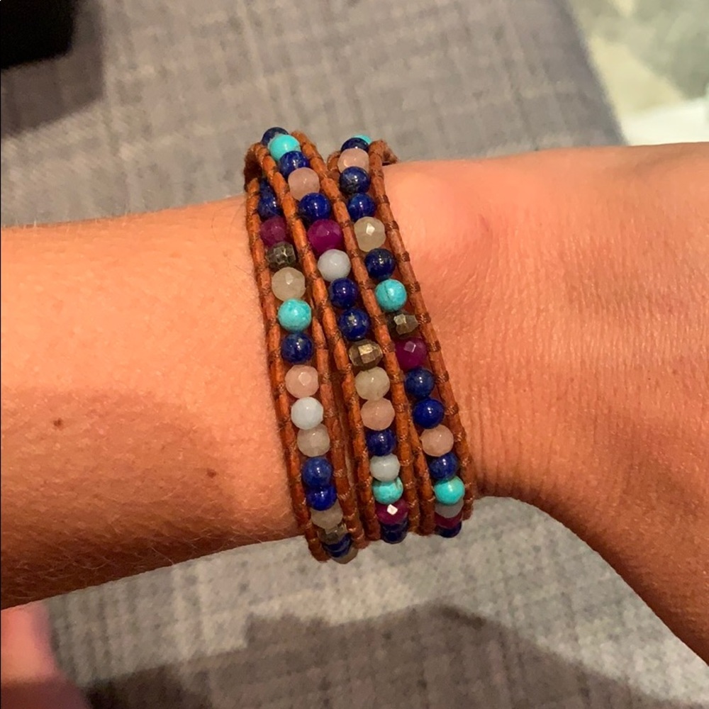 Triple wrap Chan Luu bracelet